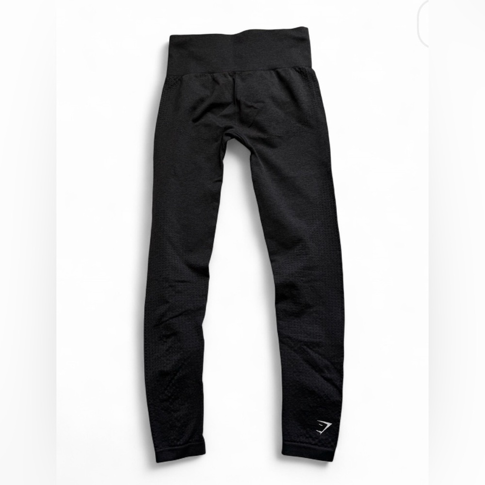 Gymshark Women’s Dark Gray Athletic Leggings XS - Picture 2 of 3